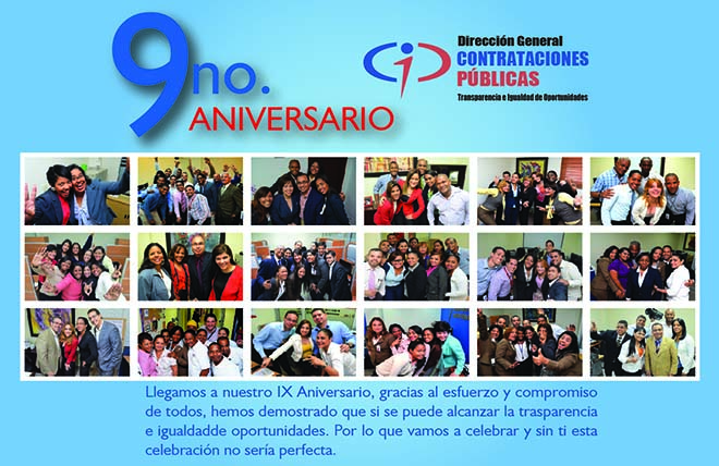 Contrataciones celebrará su noveno aniversario con seminario internacional y otras actividades