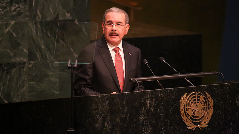 Presidente Danilo Medina en la ONU.