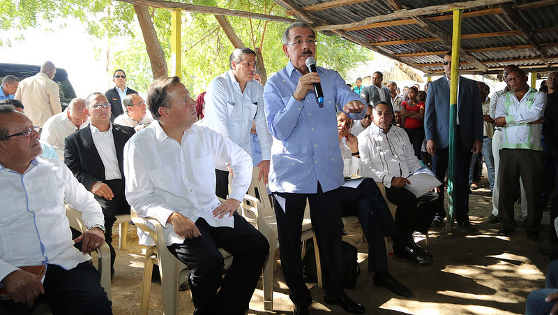 El presidente de Panamá Juan Carlos Varela acompaña a Danilo a Visita Sorpresa.