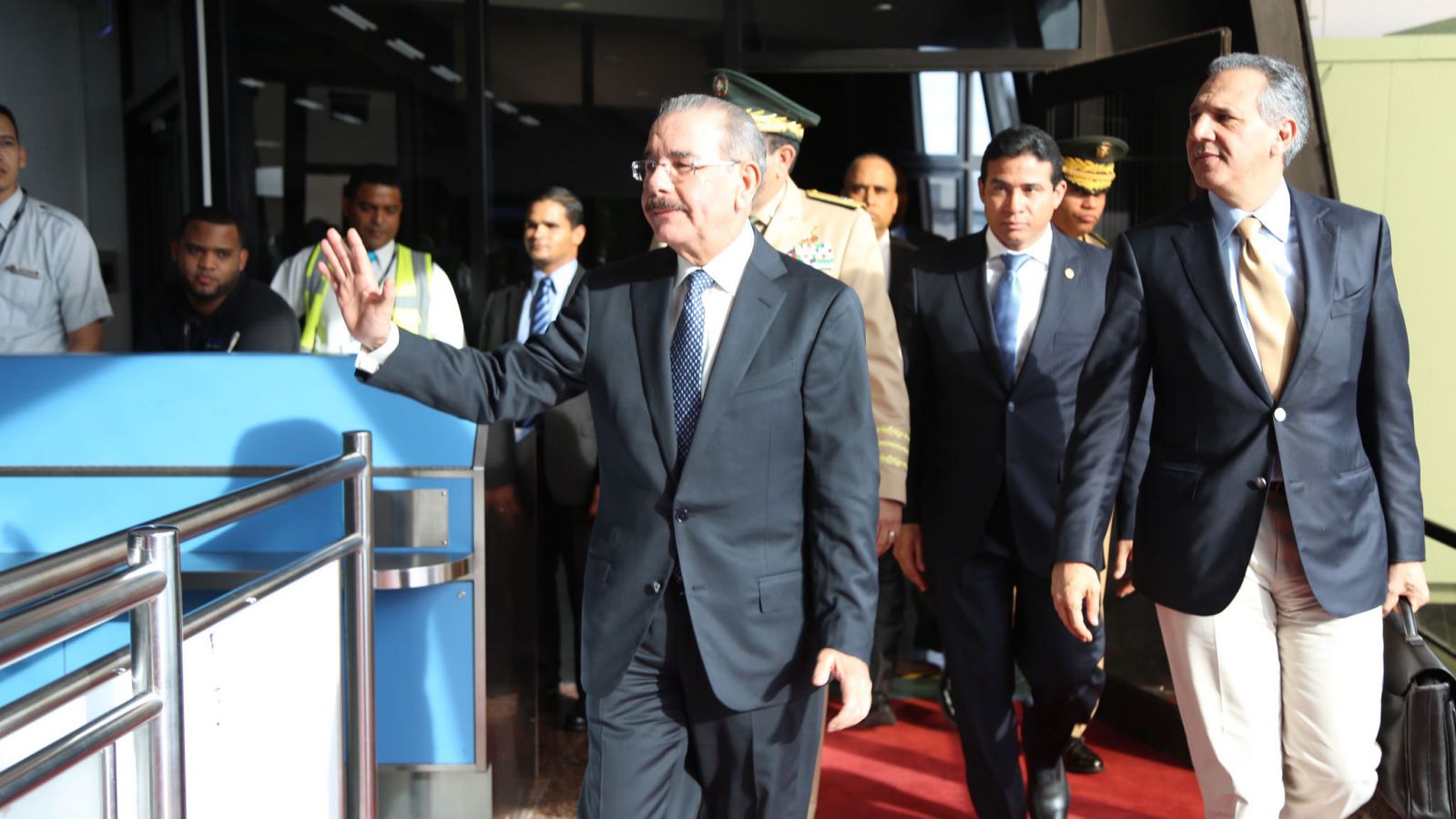 El presidente Danilo Medina regresa a RD tras consolidar a lucha contra Cambio Climático