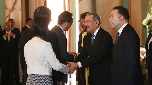 Danilo Medina y Cándida Montilla de Medina dando inicio a nuevo año