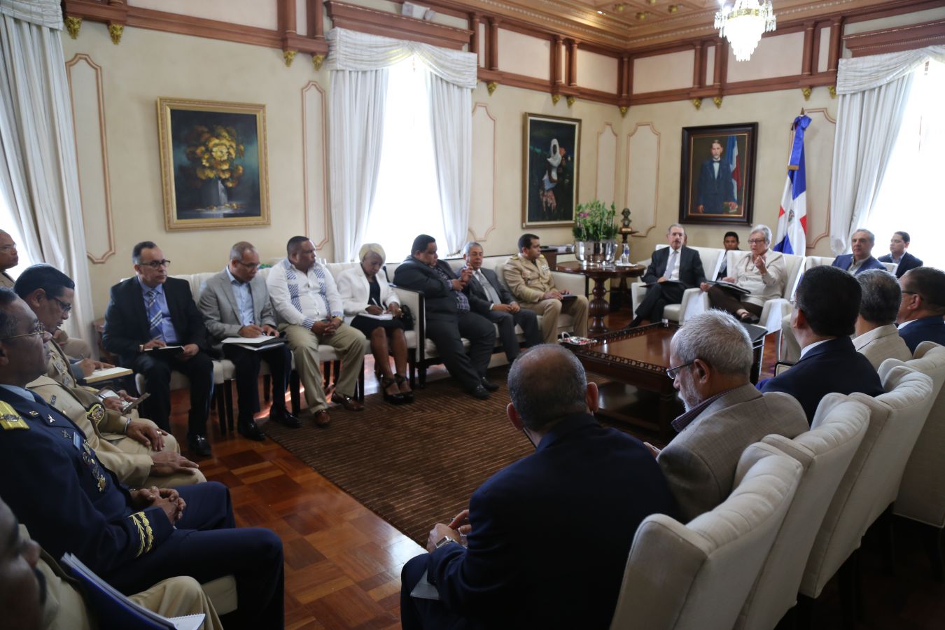 El presidente Danilo Medina se reúne para reforzar acciones contra dengue y zika