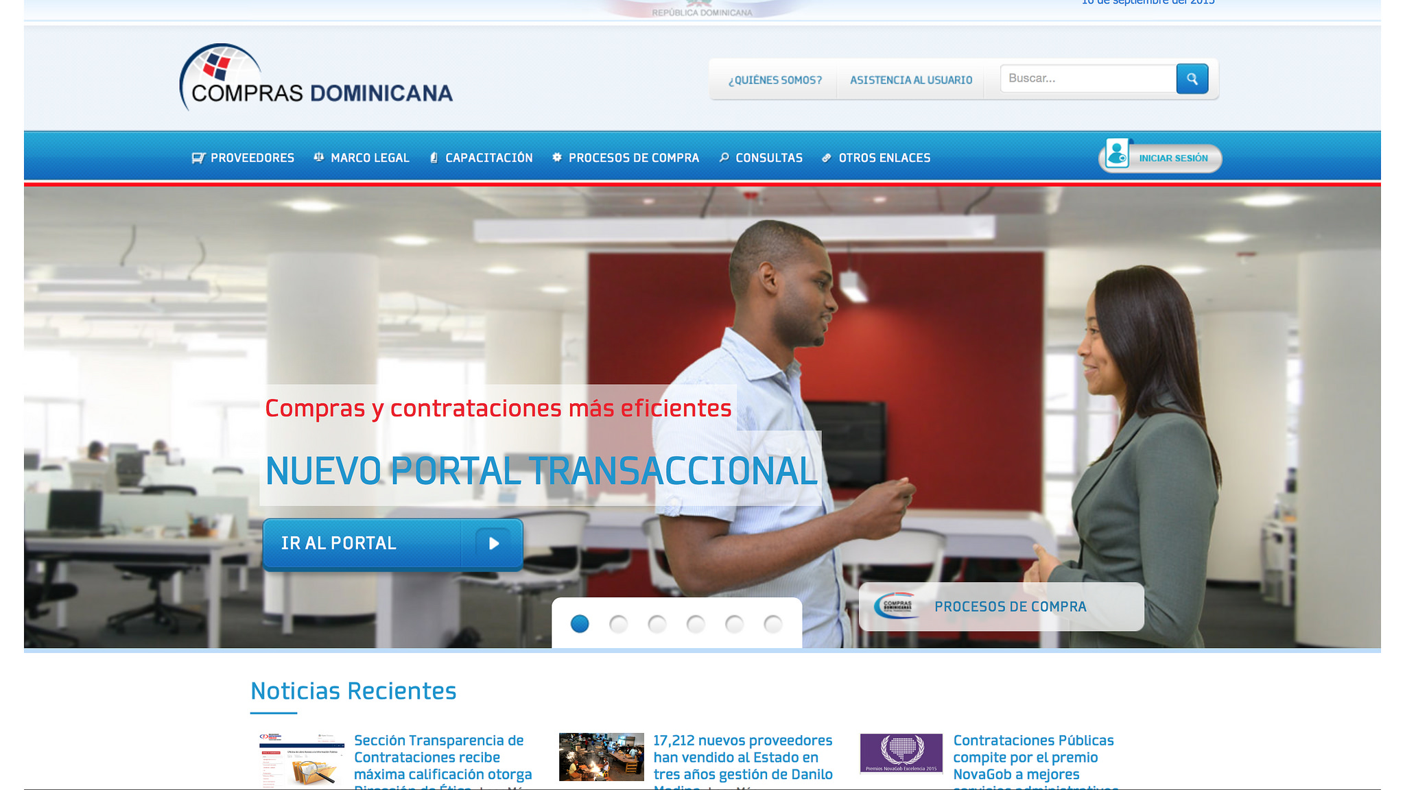 Portal transaccional