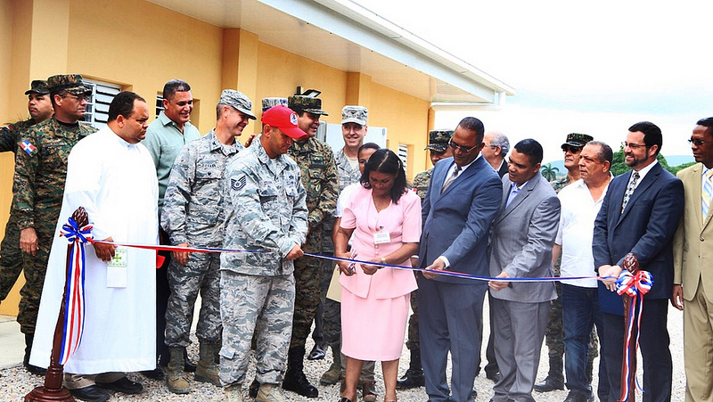 Inauguración de escuela vocacional en nagua