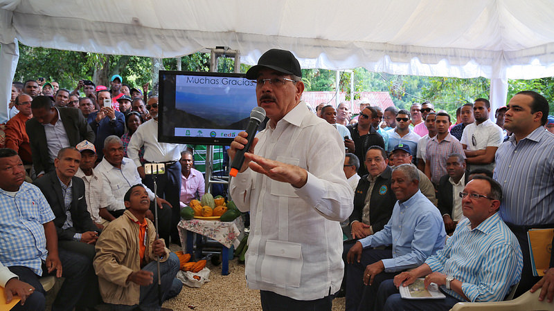 Presidente Danilo Medina pone en marcha proyecto de reforestación y Desarrollo Sostenible