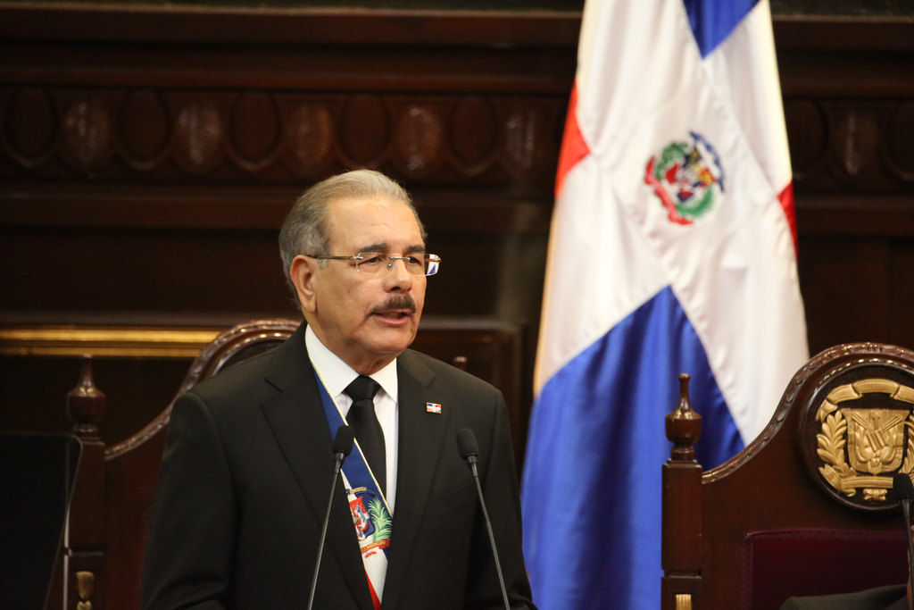 Presidente Danilo Medina destaca el uso del Portal Transaccional