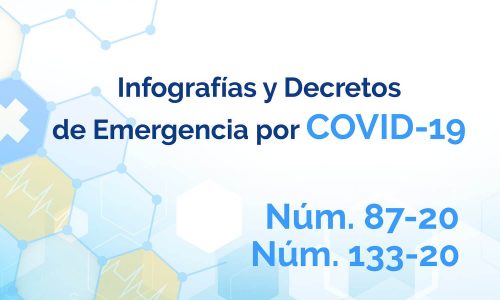 Infografías y Decretos de emergencia por COVID-19