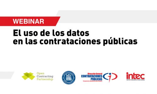 Uso de los datos en las compras y contrataciones públicas