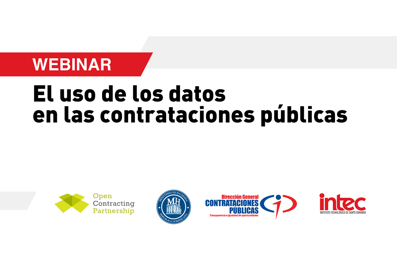 Uso de los datos en las compras y contrataciones públicas