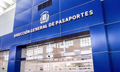 Fachada de la Dirección General de Pasaportes