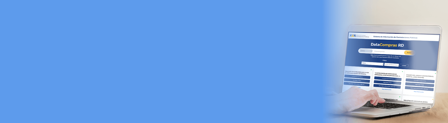 Transparencia y oportunidades en un solo lugar Te presentamos nuestro nuevo sistema de información de contrataciones públicas