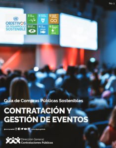 Guía de compras públicas sostenibles. Contratación y gestión de eventos